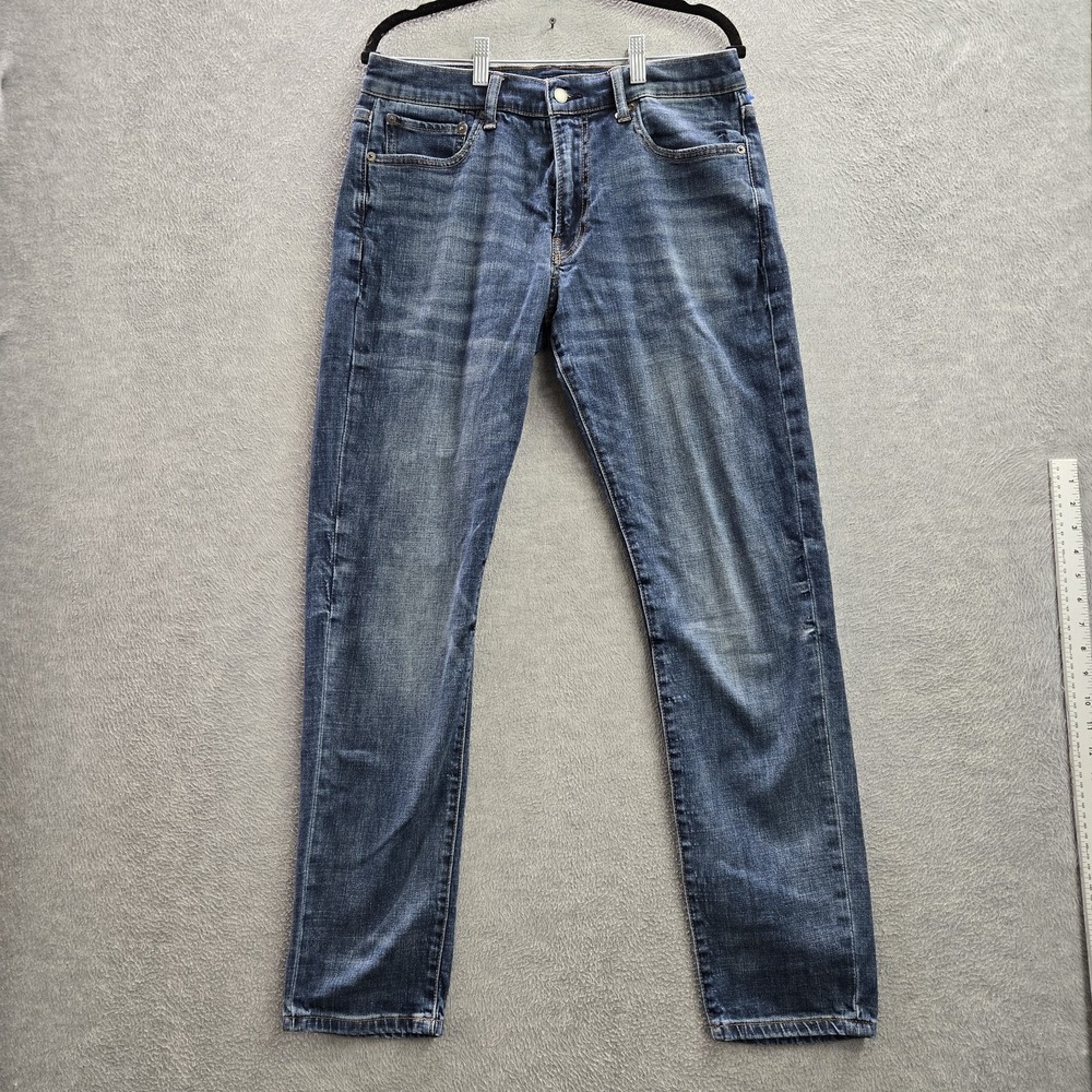 Lucky Brand Men Jeans 32X32 Blue Denim Button 31"‎ Inseam